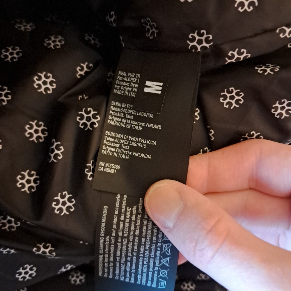 Gorski Coat Women's Medium M Apres Ski Coat Sequins High Low Puffer Winter NEW - Picture 10 of 16